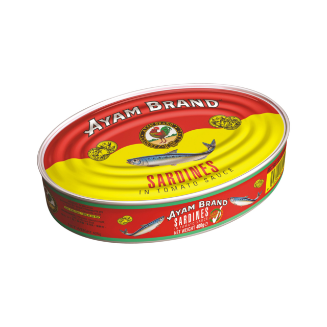 AYAM Sardines in Tomato Sauce (Oval)