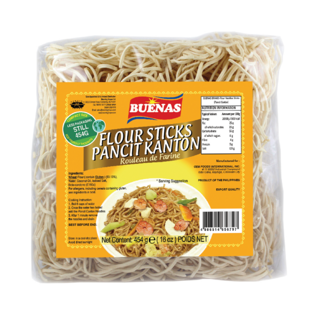 BUENAS Compact Flour Sticks - Pancit Canton