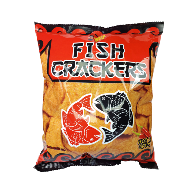 HOBE CHICK BOY Fish Crackers - Hot & Spicy