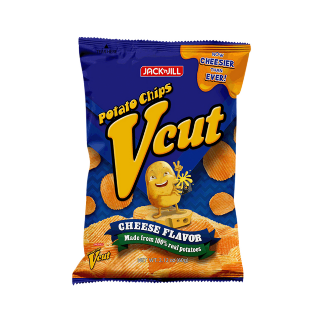 J&J V-Cut Potato Chips - Cheese