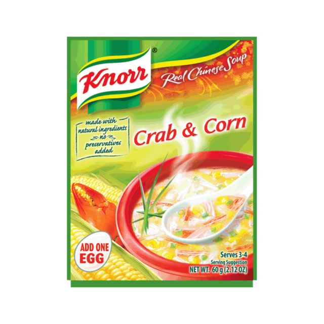 KNORR Crab & Sweet Corn Soup Mix