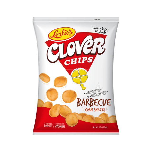 LESLIE'S Clover Chips - BBQ Flavour