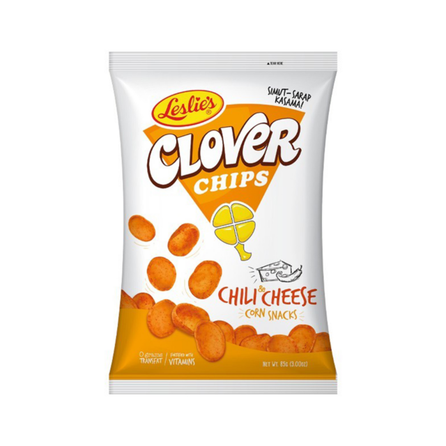 LESLIE'S Clover Chips - Chilli & Cheese Flavour