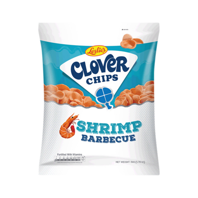 LESLIE'S Clover Chips - Shrimp BBQ