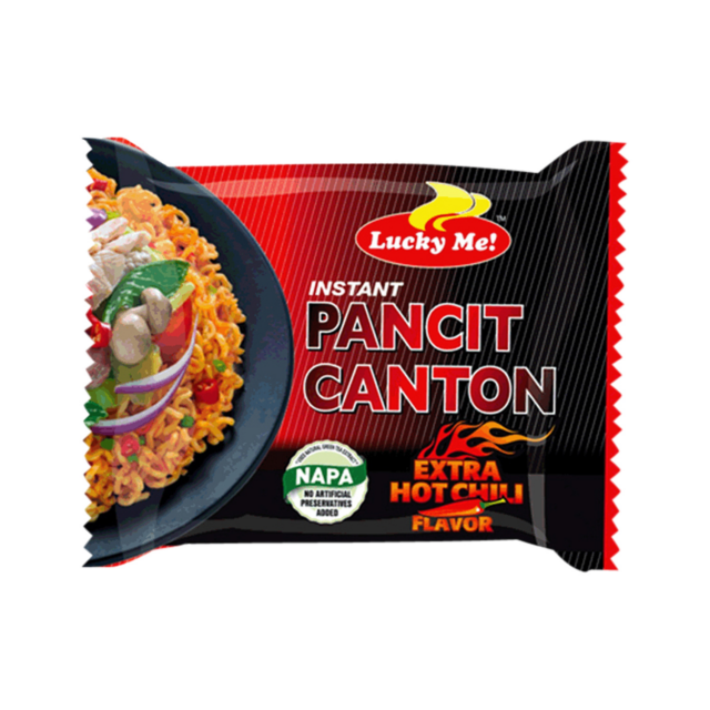 LUCKY ME Pancit Canton - Hot Chilli