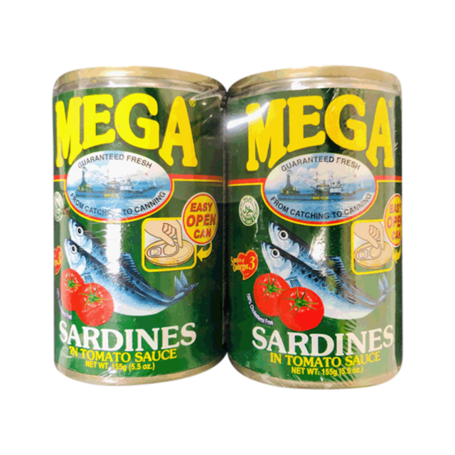 MEGA Sardines in Tomato Sauce - TWIN PACK