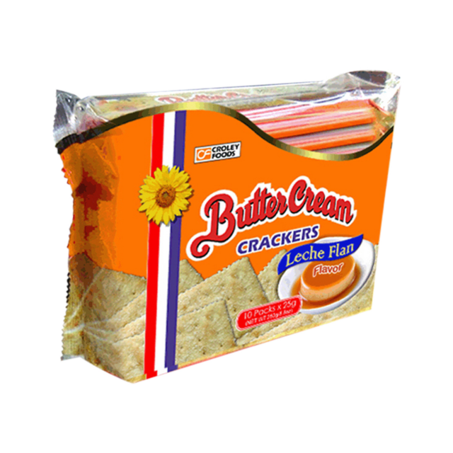 SUNFLOWER BC Brand Crackers - Leche Flan