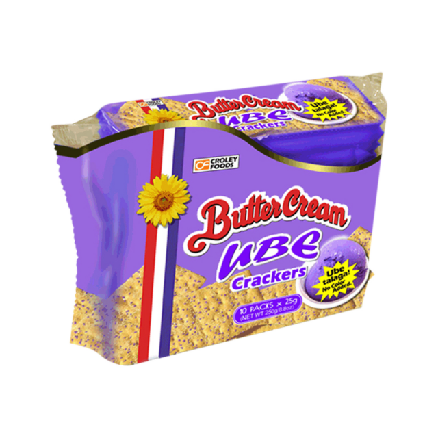 SUNFLOWER BC Brand Crackers - Ube