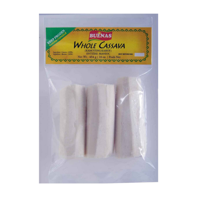 BUENAS Whole Peeled Cassava (Kamoteng-Kahoy)