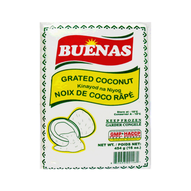 BUENAS Grated Coconut (Kinayod na Niyog)