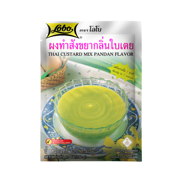 LOBO Thai Custard Mix - Pandan