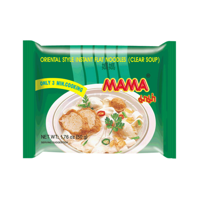 MAMA Clear Soup - FLAT Noodle (10mm)