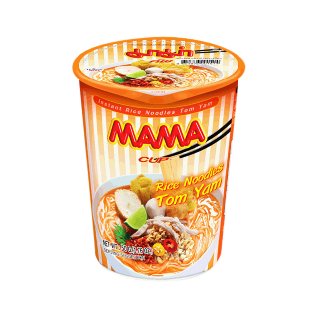 MAMA Cup Chand RICE Noodle (2mm) - Tom Yum MUSG