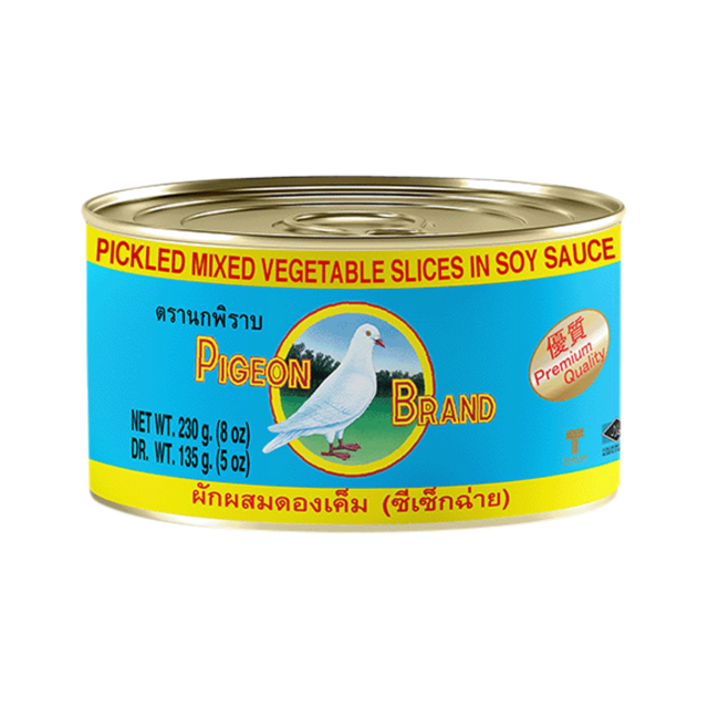 PIGEON Pickled Mixed Vegetable Slices (Tin)