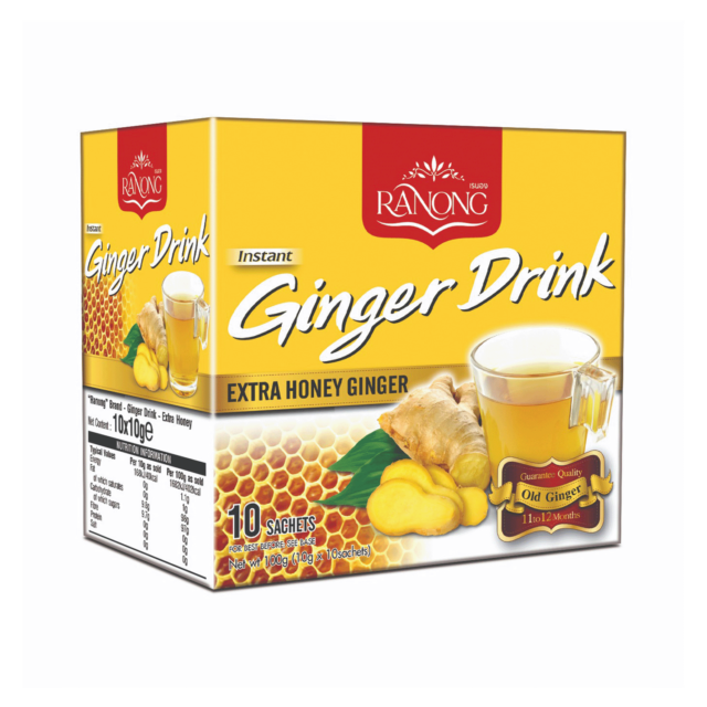 RANONG Xtra Mature Ginger Drink- Xtra Honey 10's