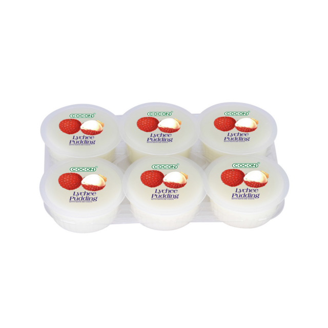 COCON Nata de Coco Pudding - Lychee