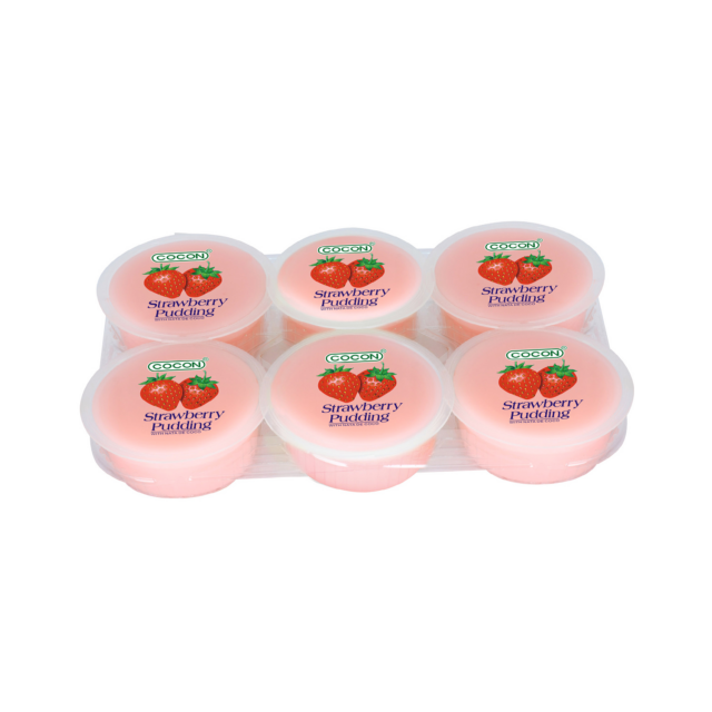 COCON Nata de Coco Pudding - Strawberry