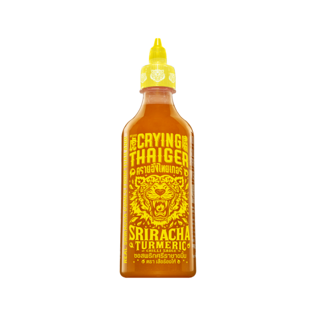 CRYING THAIGER Sriracha Chilli Sauce Turmeric