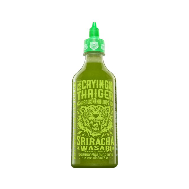 CRYING THAIGER Sriracha Chilli Sauce Wasabi