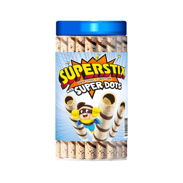 SUPER STIX with Super Dots Chocolate Flavour